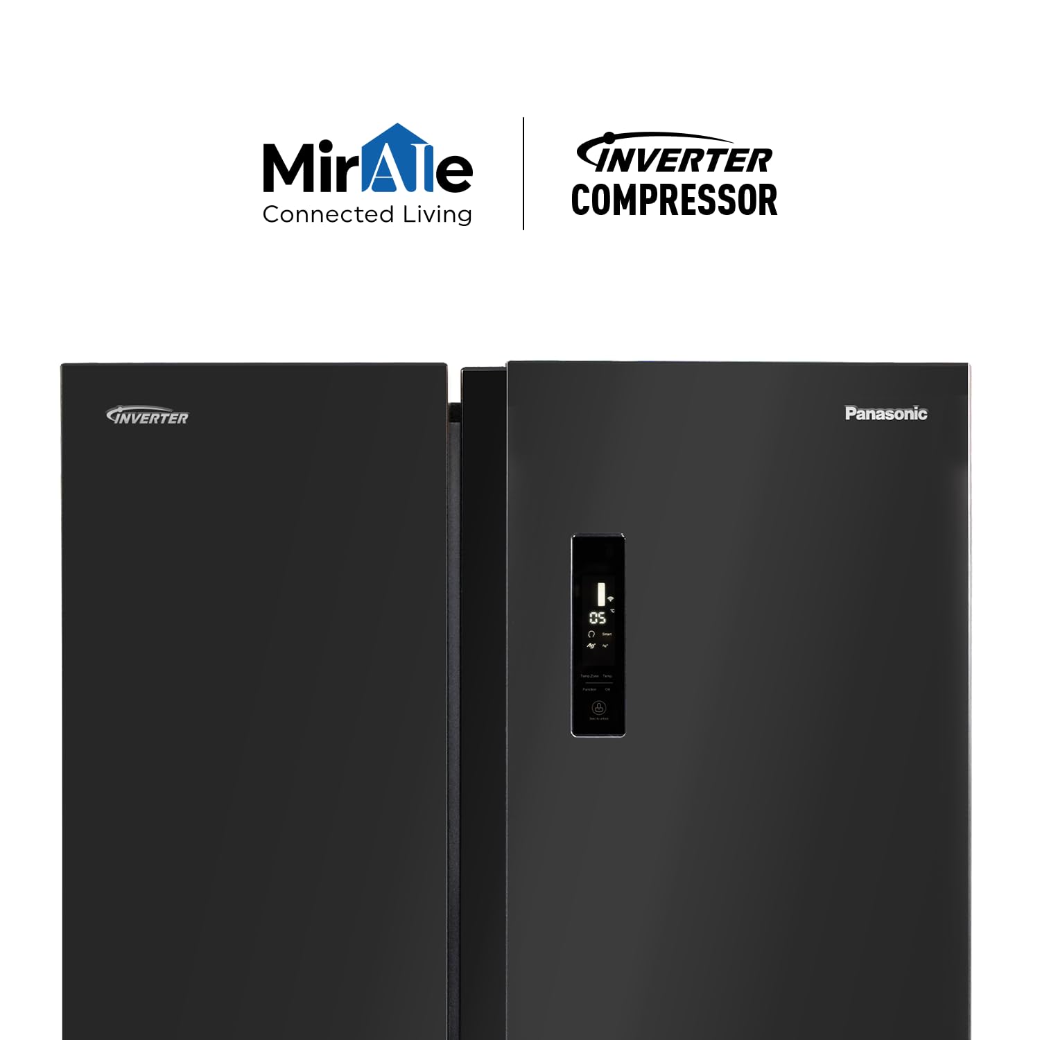 Panasonic NR-BS62MKX1 Frost-Free Side by Side Refrigerator
